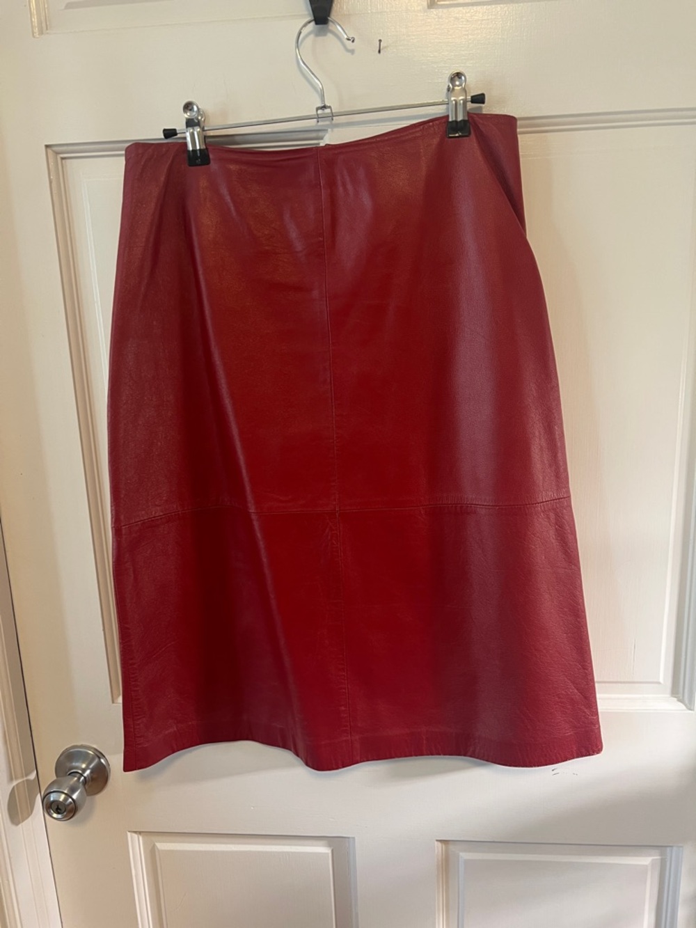 Gap genuine Leather red Women's Skirt